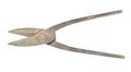 Old rusty alligator shears