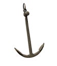 Old rusty anchor Royalty Free Stock Photo