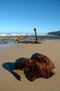 Old rusty anchor