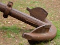 Old rusty anchor Royalty Free Stock Photo