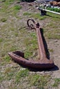 Old rusty anchor Royalty Free Stock Photo