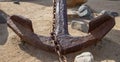 An Old Rusty Anchor Royalty Free Stock Photo