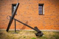 Old rusty anchor Royalty Free Stock Photo