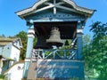 Old rusty bell on Monastery. Holy Trinity Ioninsky Monastery. ph