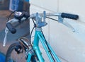 Old rusty bicycle. Royalty Free Stock Photo