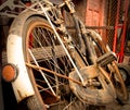 Old rusty bike concept art.