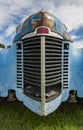 Old rusty truck and old caravan in Stowe Vermont Royalty Free Stock Photo