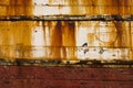 Old rusty boat texture Royalty Free Stock Photo