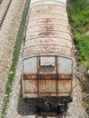 Old and rusty bogie trucks Royalty Free Stock Photo