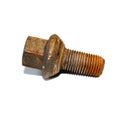 Old rusty bolt Royalty Free Stock Photo