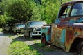 Old rusty cars Royalty Free Stock Photo