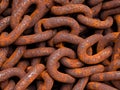 old rusty chain background texture Royalty Free Stock Photo