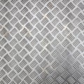 Old rusty checker plate floor texture background