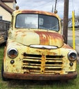 Old Rusty classic pickup