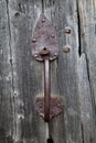 Old Rusty Door Handle Royalty Free Stock Photo