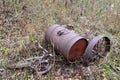 Old rusty farm equipment Royalty Free Stock Photo