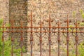 Old rusty fence