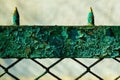 Old rusty fence Royalty Free Stock Photo