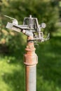 Old garden sprinkler Royalty Free Stock Photo