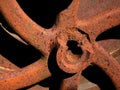 Old rusty gear. Detail. Royalty Free Stock Photo