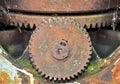 Old rusty gear Royalty Free Stock Photo