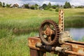 Old rusty gears and cogs Royalty Free Stock Photo