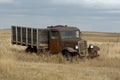 Old Rusty Grain Truck Royalty Free Stock Photo