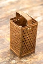 Old rusty grater