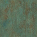 Old Rusty Green Painted Metal Plate Surface - seamless texture