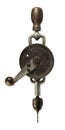 Old rusty hand drill Royalty Free Stock Photo