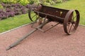 Old Rusty Horse Pulled Wheelbarrow