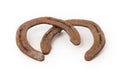 Old rusty horseshoes Royalty Free Stock Photo