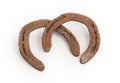 Old rusty horseshoes Royalty Free Stock Photo