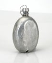 Aluminium canteen of the Euzkadi army 2. Spanish civil war.