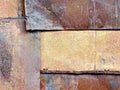 Old rusty iron sheets Royalty Free Stock Photo