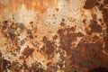 Old rusty iron wall background Royalty Free Stock Photo