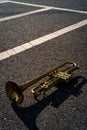 Jazz Trumpet Abstract Road