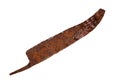 Old rusty knife blade Royalty Free Stock Photo