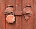 Old, rusty lock Royalty Free Stock Photo