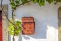old rusty mailbox Royalty Free Stock Photo