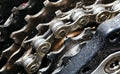 Old Rusty Metal Chain Industrial Concept Royalty Free Stock Photo