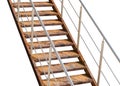 Old rusty metal ladder Royalty Free Stock Photo