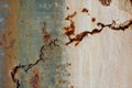 Old Rusty Metal Surface Royalty Free Stock Photo