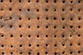 Old rusty metal tin surface Royalty Free Stock Photo