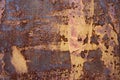 Old rusty metallic background