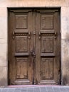 Old rusty Mexican colonial door