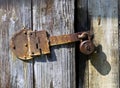 Old rusty padlock Royalty Free Stock Photo