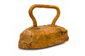 Old rusty pig-iron iron Royalty Free Stock Photo