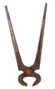 Old rusty pliers Royalty Free Stock Photo