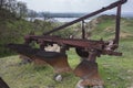 Old rusty plow Royalty Free Stock Photo